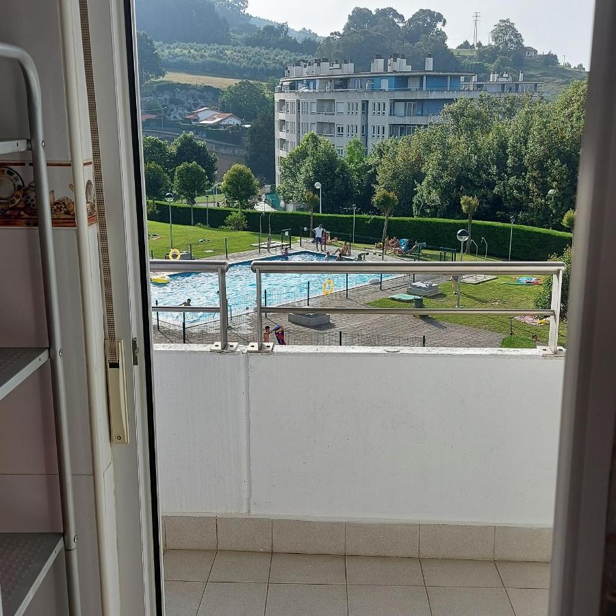 카스트로우르디알레스 Soleado Piso Con Garaje Y Piscina A 8' Centro 아파트 외부 사진