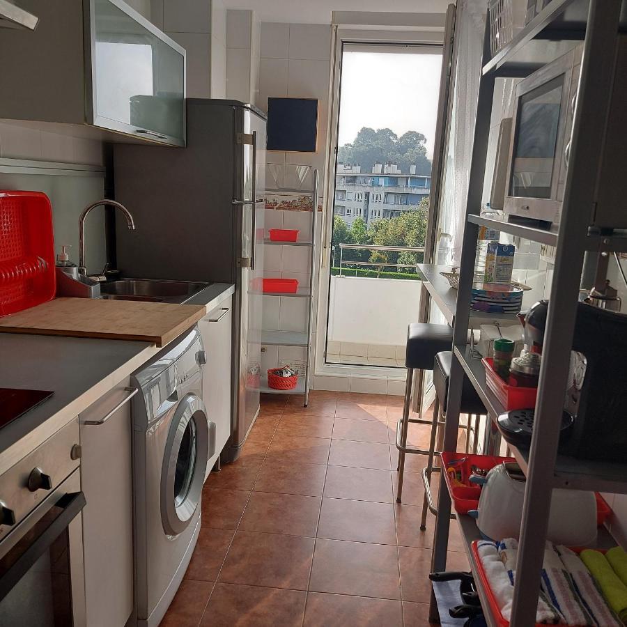 카스트로우르디알레스 Soleado Piso Con Garaje Y Piscina A 8' Centro 아파트 외부 사진